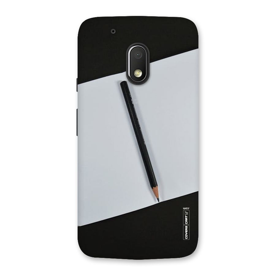Write Your Thoughts Back Case for Moto G4 Play