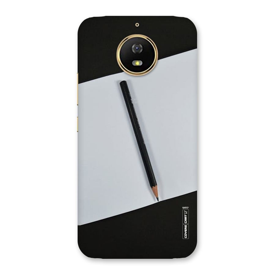 Write Your Thoughts Back Case for Moto G5s