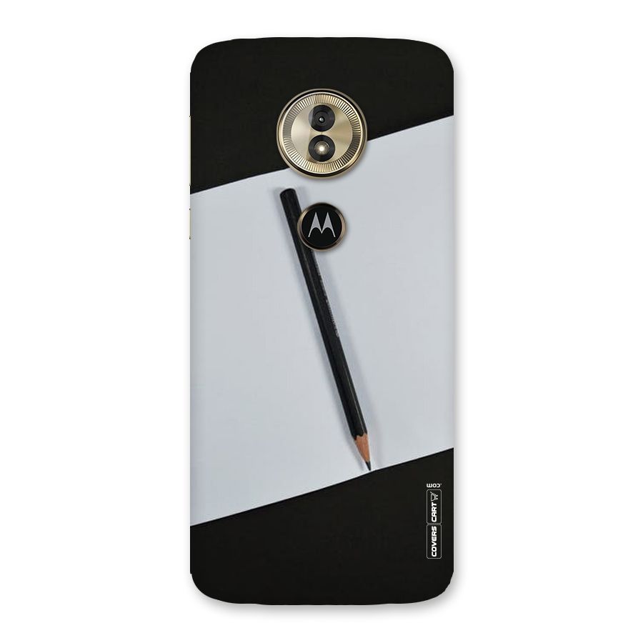 Write Your Thoughts Back Case for Moto G6 Play