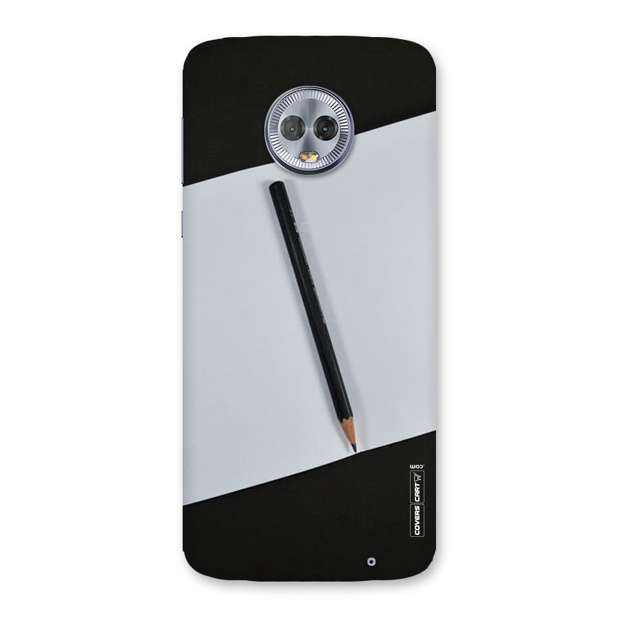 Write Your Thoughts Back Case for Moto G6 Plus