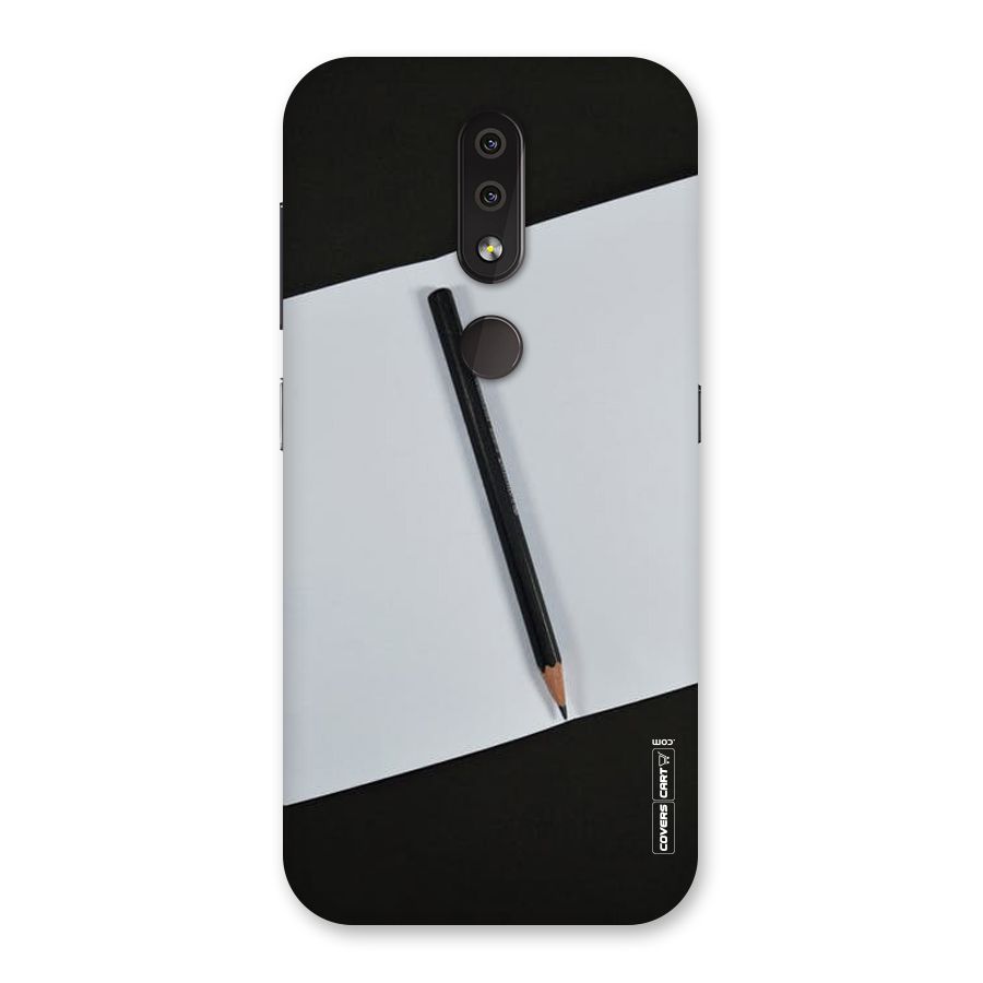 Write Your Thoughts Back Case for Nokia 4.2
