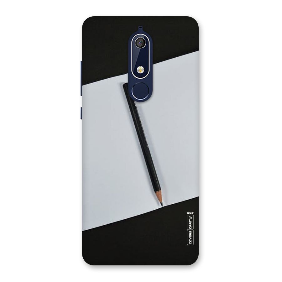 Write Your Thoughts Back Case for Nokia 5.1