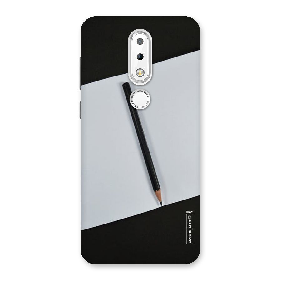 Write Your Thoughts Back Case for Nokia 6.1 Plus