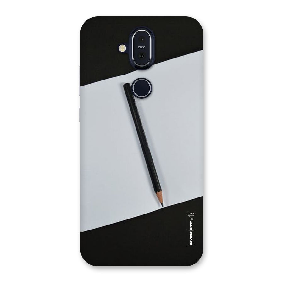 Write Your Thoughts Back Case for Nokia 8.1