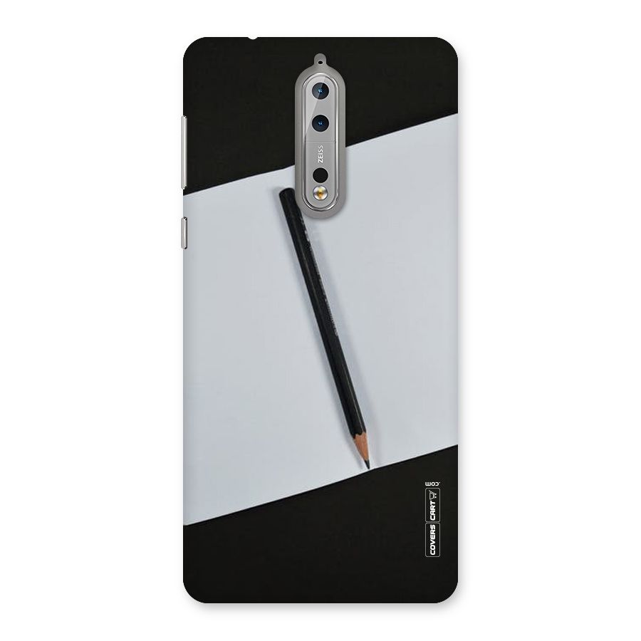 Write Your Thoughts Back Case for Nokia 8
