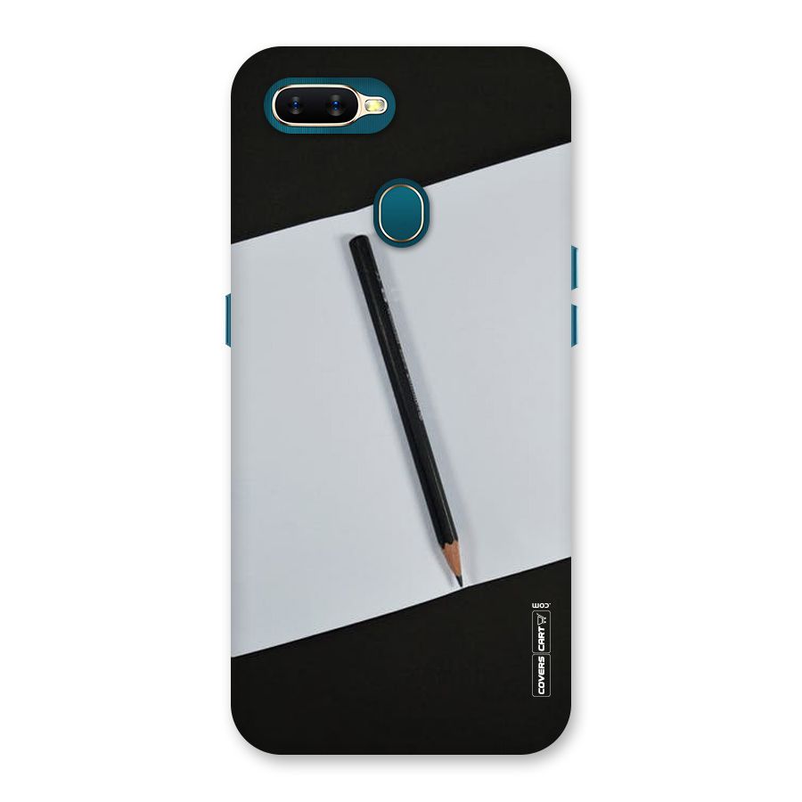 Write Your Thoughts Back Case for Oppo A11k