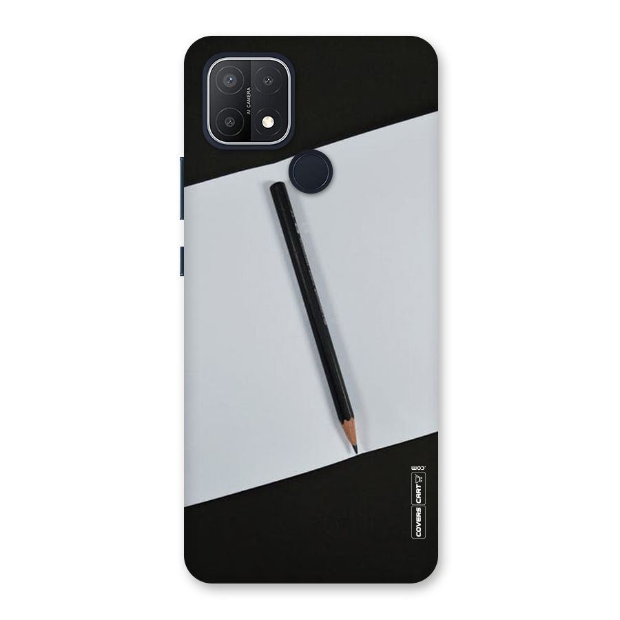 Write Your Thoughts Back Case for Oppo A15