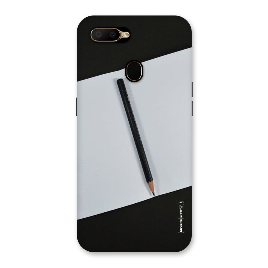 Write Your Thoughts Back Case for Oppo A5s
