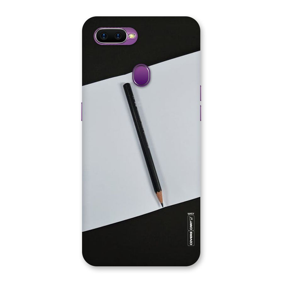 Write Your Thoughts Back Case for Oppo F9