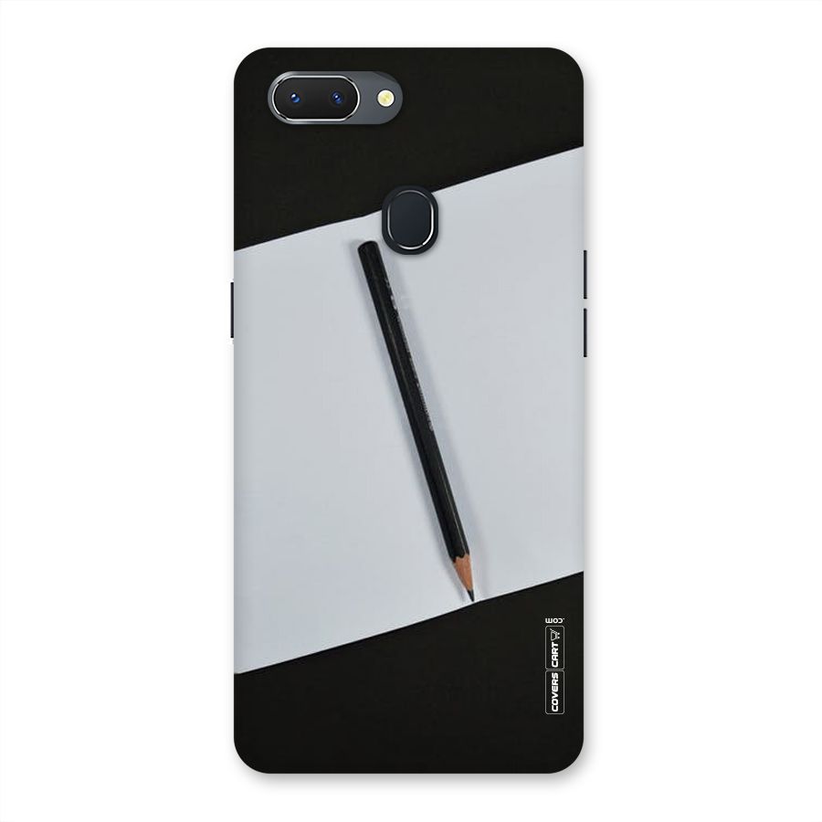Write Your Thoughts Back Case for Oppo Realme 2
