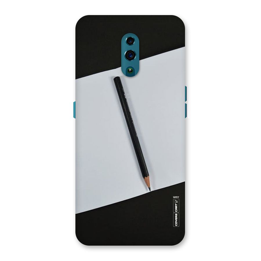 Write Your Thoughts Back Case for Oppo Reno