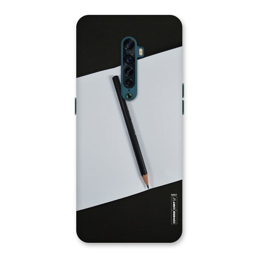 Write Your Thoughts Back Case for Oppo Reno2