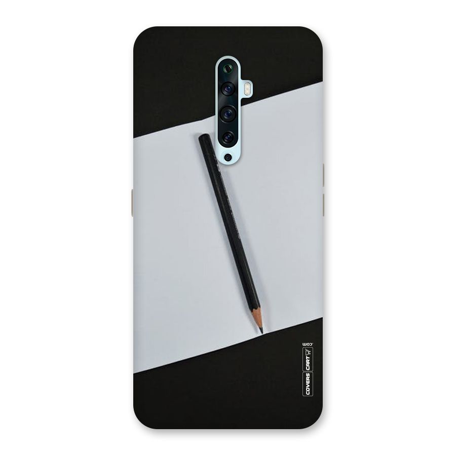 Write Your Thoughts Back Case for Oppo Reno2 Z