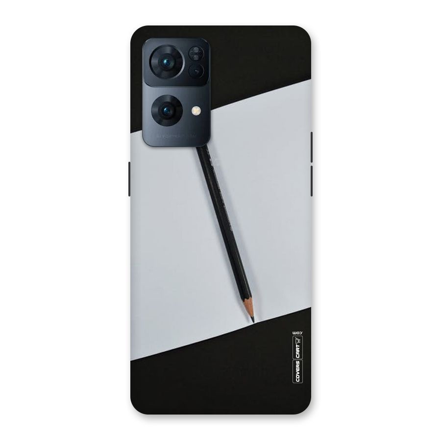 Write Your Thoughts Back Case for Oppo Reno7 Pro 5G