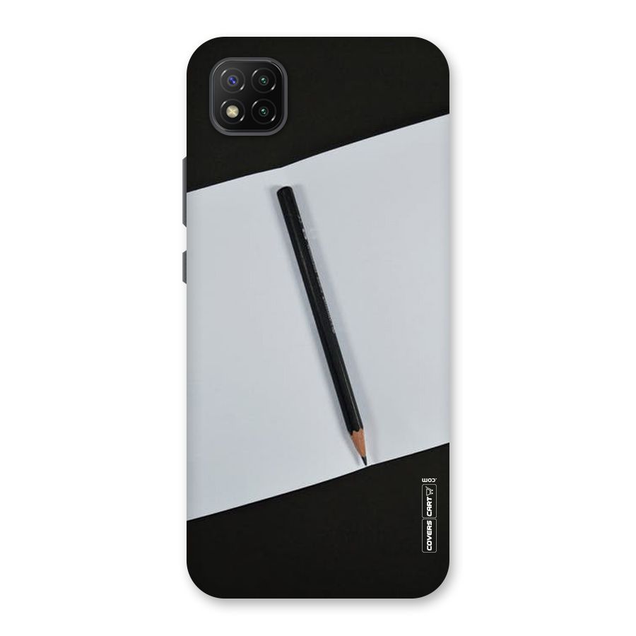 Write Your Thoughts Back Case for Poco C3