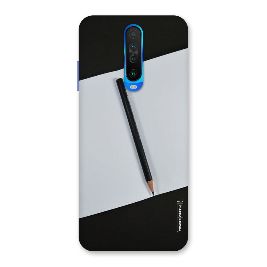 Write Your Thoughts Back Case for Poco X2