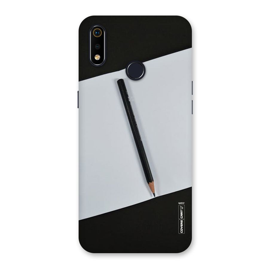 Write Your Thoughts Back Case for Realme 3i