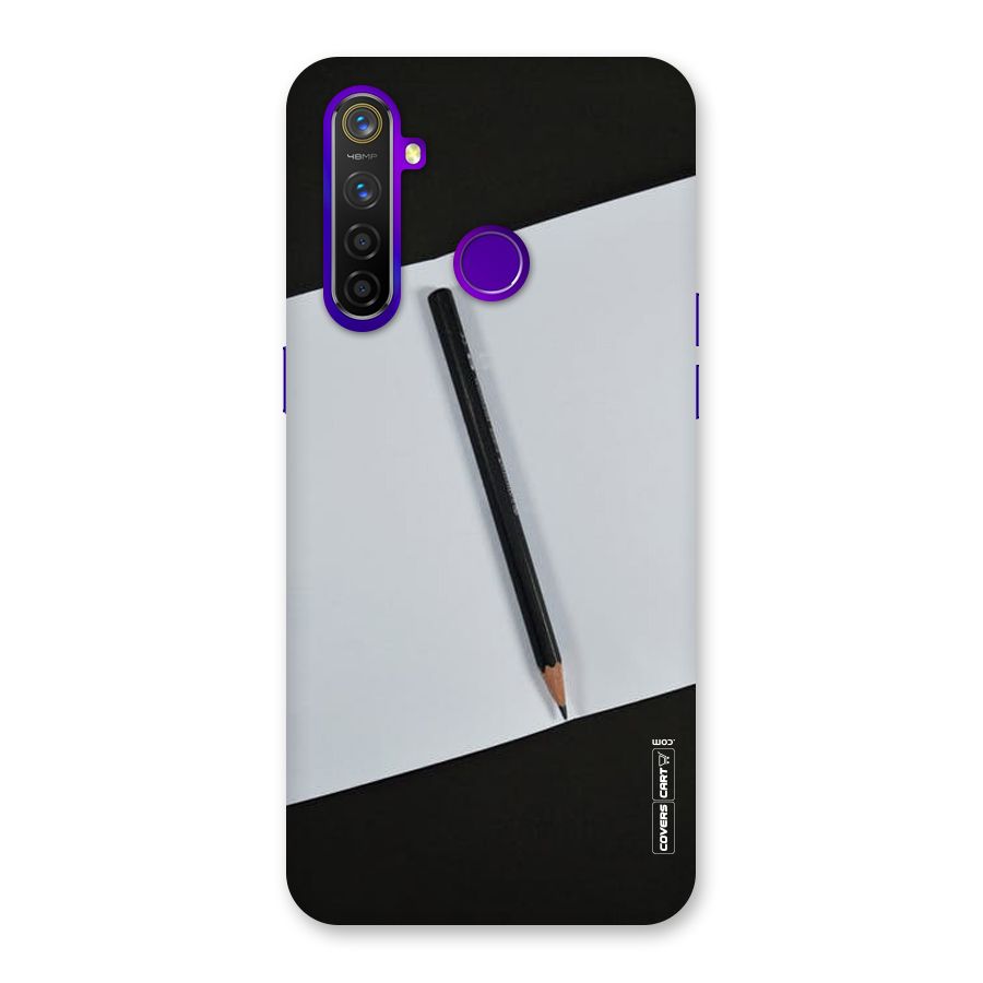 Write Your Thoughts Back Case for Realme 5 Pro