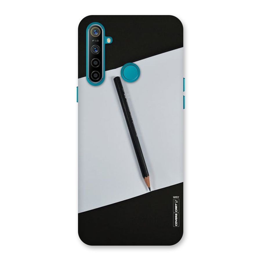 Write Your Thoughts Back Case for Realme 5i