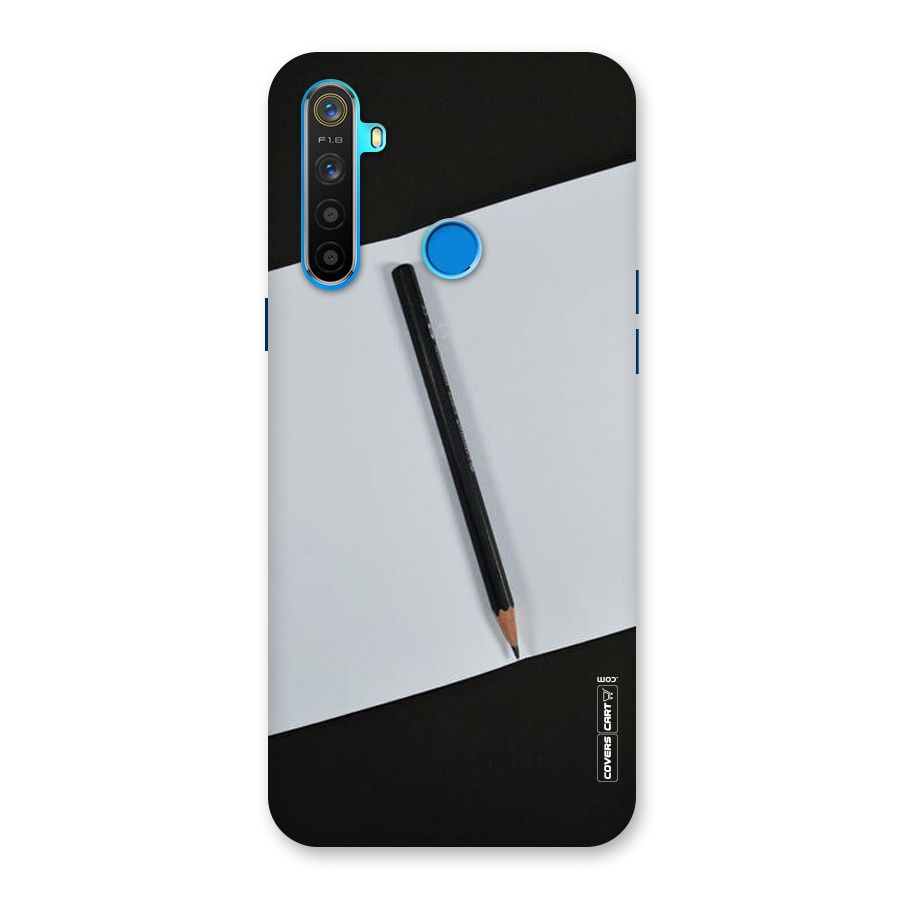Write Your Thoughts Back Case for Realme 5s