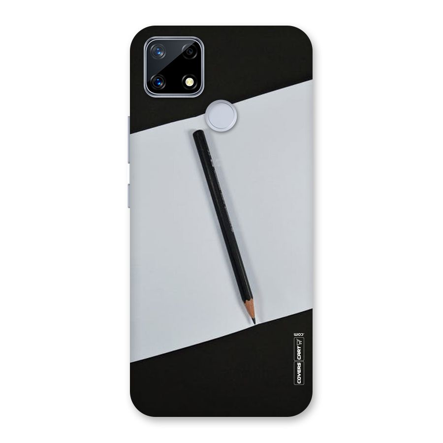 Write Your Thoughts Back Case for Realme Narzo 20