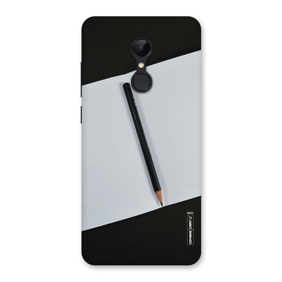 Write Your Thoughts Back Case for Redmi 5