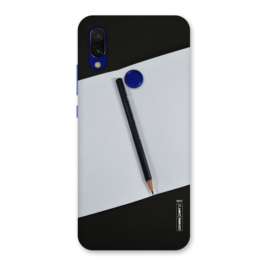 Write Your Thoughts Back Case for Redmi 7
