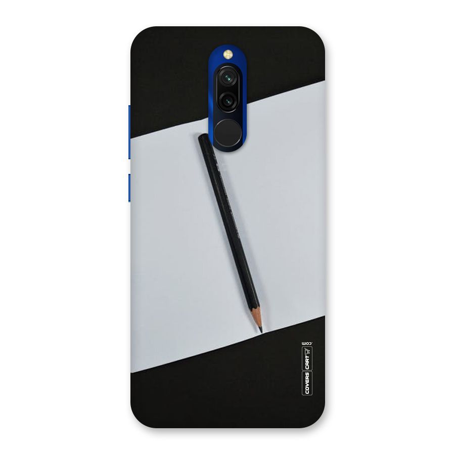 Write Your Thoughts Back Case for Redmi 8
