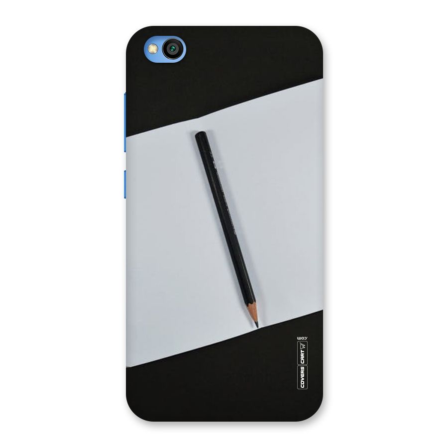 Write Your Thoughts Back Case for Redmi Go