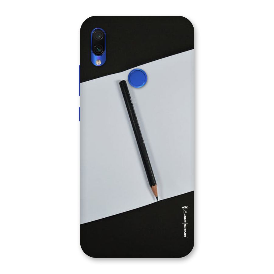 Write Your Thoughts Back Case for Redmi Note 7S