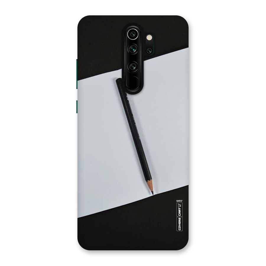 Write Your Thoughts Back Case for Redmi Note 8 Pro