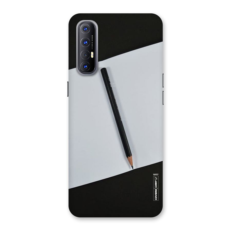 Write Your Thoughts Back Case for Reno3 Pro