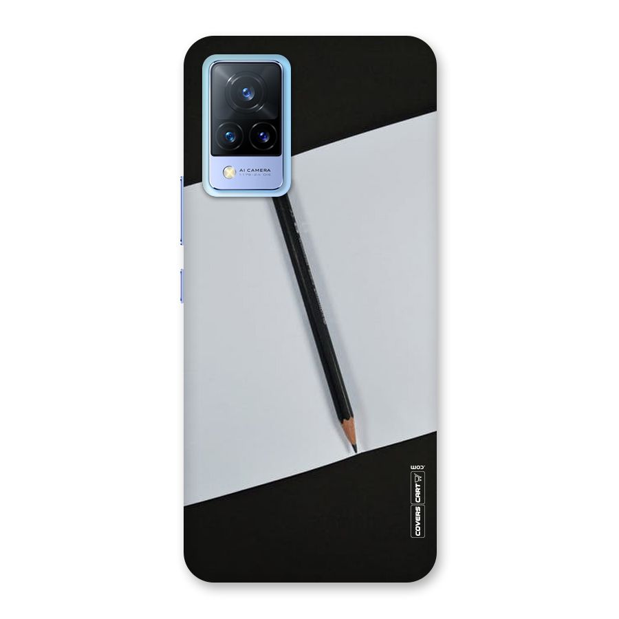 Write Your Thoughts Back Case for Vivo V21 5G