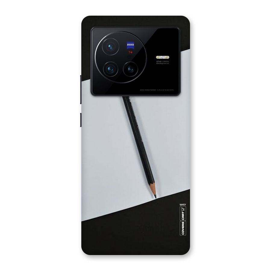 Write Your Thoughts Back Case for Vivo X80