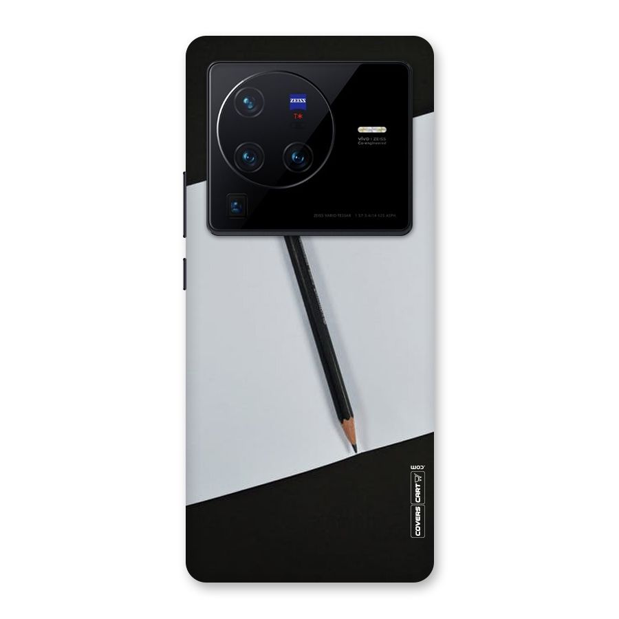 Write Your Thoughts Back Case for Vivo X80 Pro