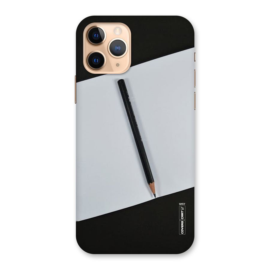 Write Your Thoughts Back Case for iPhone 11 Pro