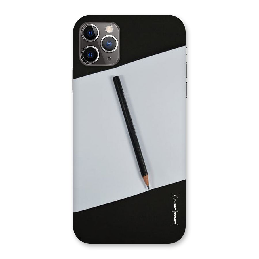 Write Your Thoughts Back Case for iPhone 11 Pro Max