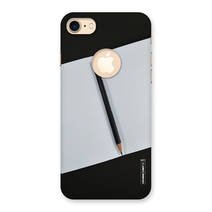 Write Your Thoughts Back Case for iPhone 7 Logo Cut