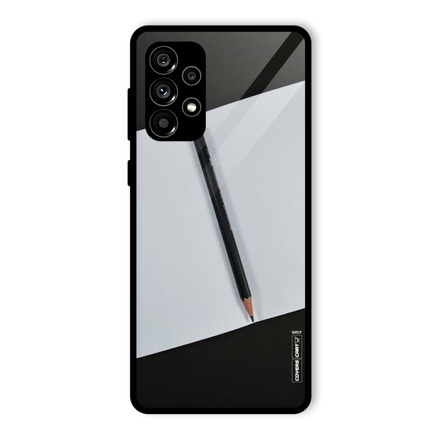 Write Your Thoughts Glass Back Case for Galaxy A73 5G