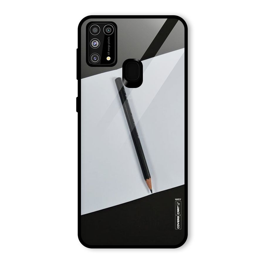 Write Your Thoughts Glass Back Case for Galaxy F41