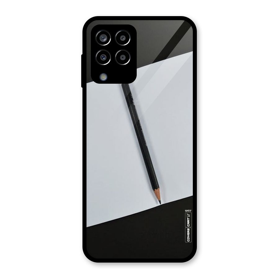 Write Your Thoughts Glass Back Case for Galaxy M33