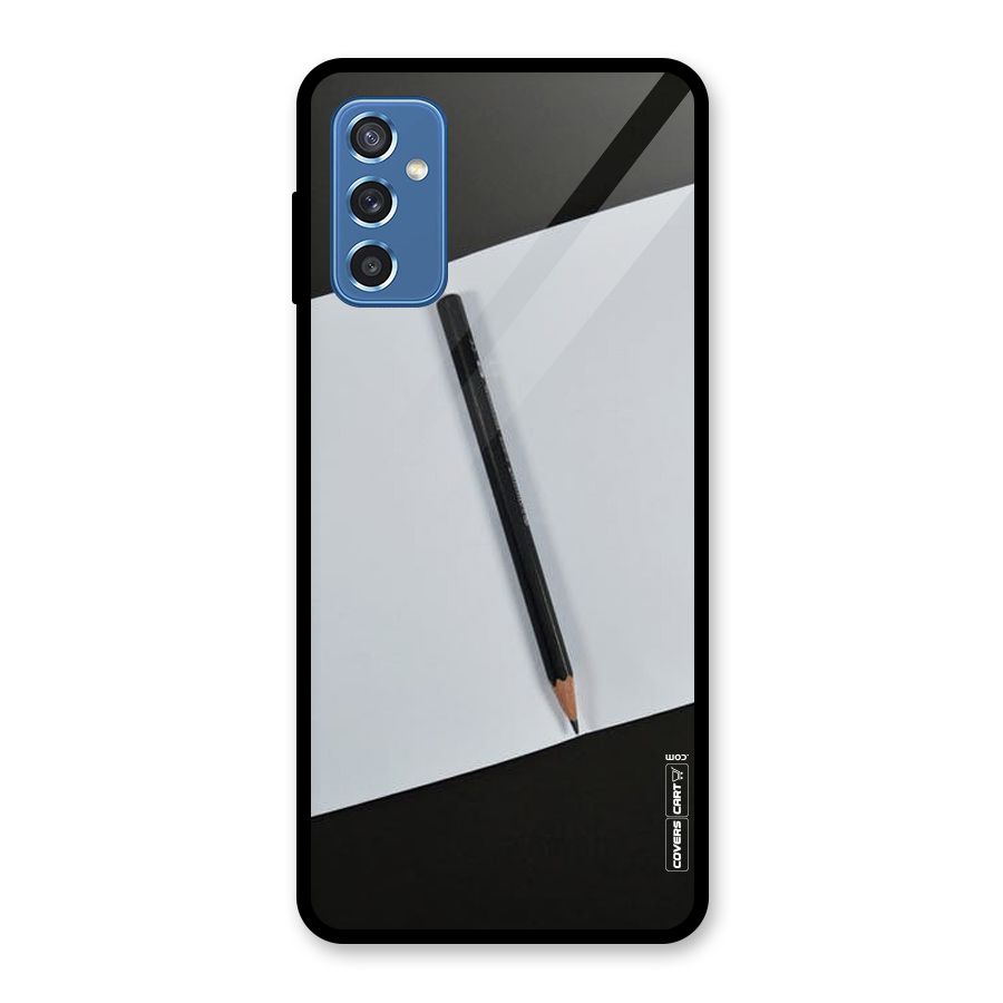 Write Your Thoughts Glass Back Case for Galaxy M52 5G