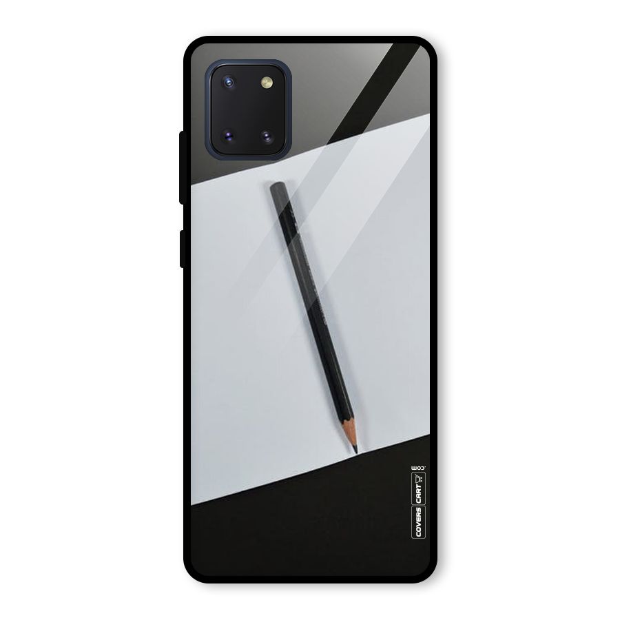 Write Your Thoughts Glass Back Case for Galaxy Note 10 Lite
