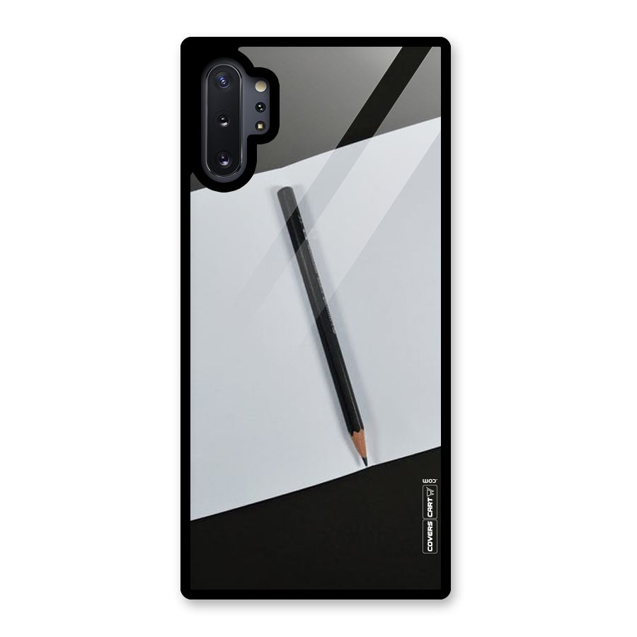 Write Your Thoughts Glass Back Case for Galaxy Note 10 Plus
