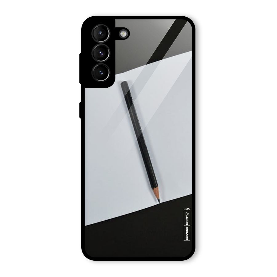 Write Your Thoughts Glass Back Case for Galaxy S21 Plus