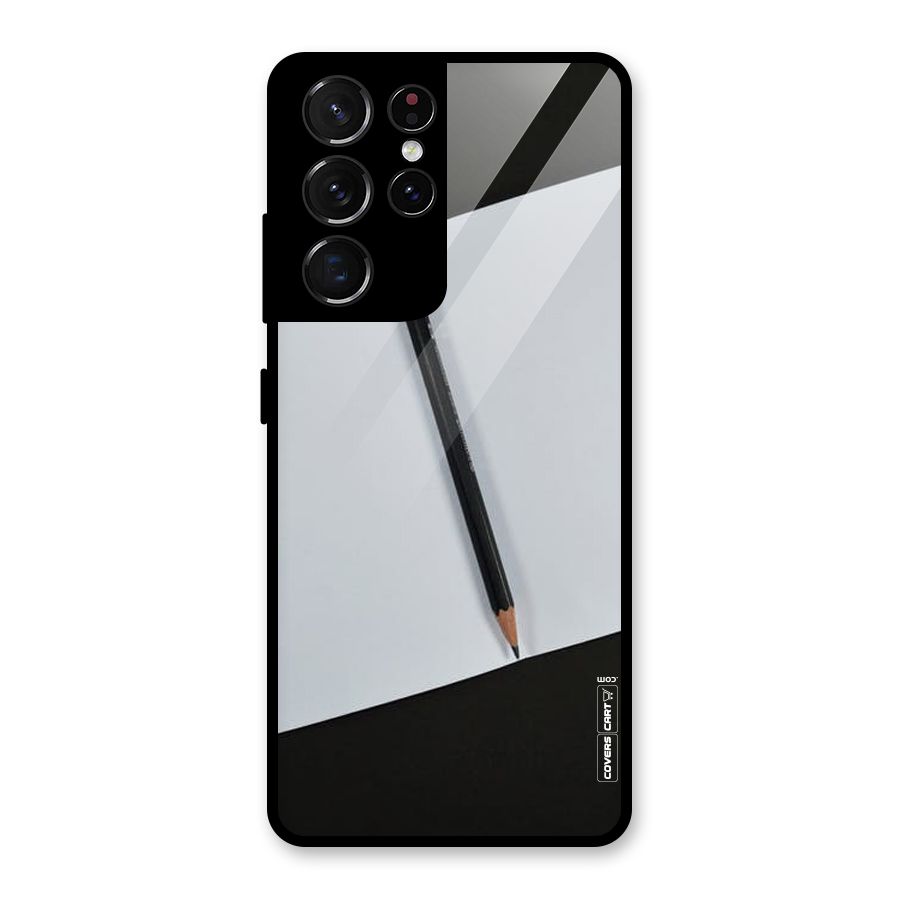 Write Your Thoughts Glass Back Case for Galaxy S21 Ultra 5G