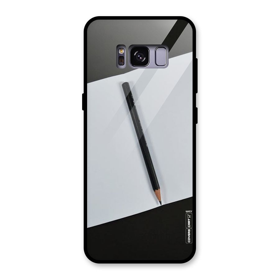 Write Your Thoughts Glass Back Case for Galaxy S8