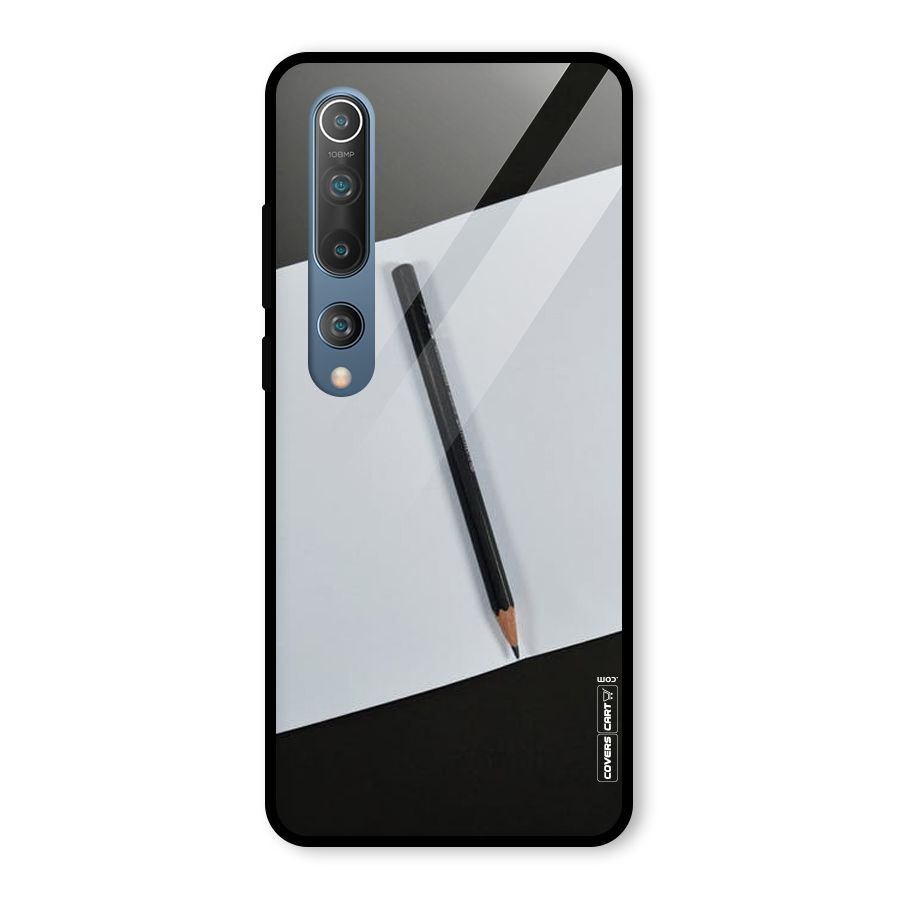 Write Your Thoughts Glass Back Case for Mi 10