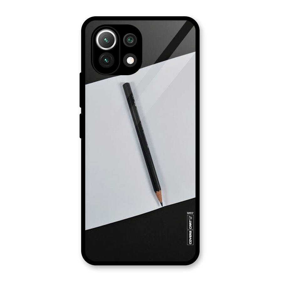 Write Your Thoughts Glass Back Case for Mi 11 Lite