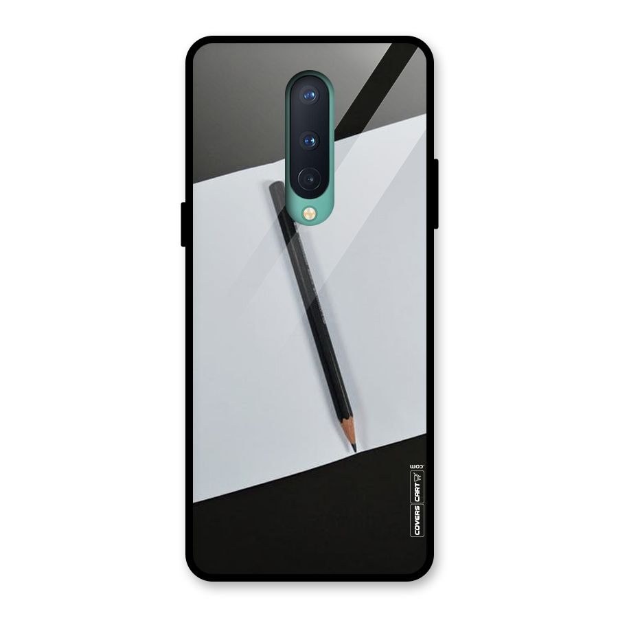 Write Your Thoughts Glass Back Case for OnePlus 8